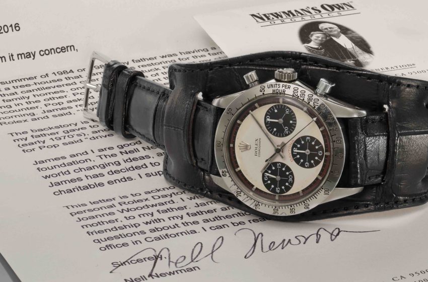 Presque 20 millions pour une Rolex en acier: au-delà du placement!