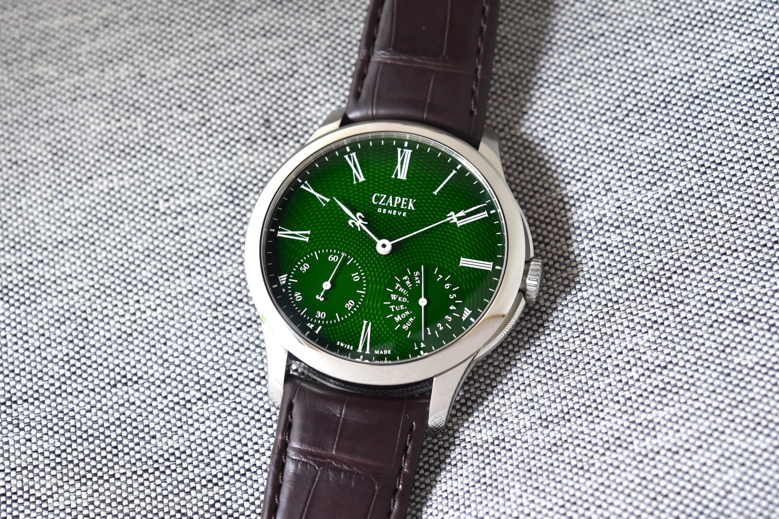 Quai des Bergues Emerald Green L
