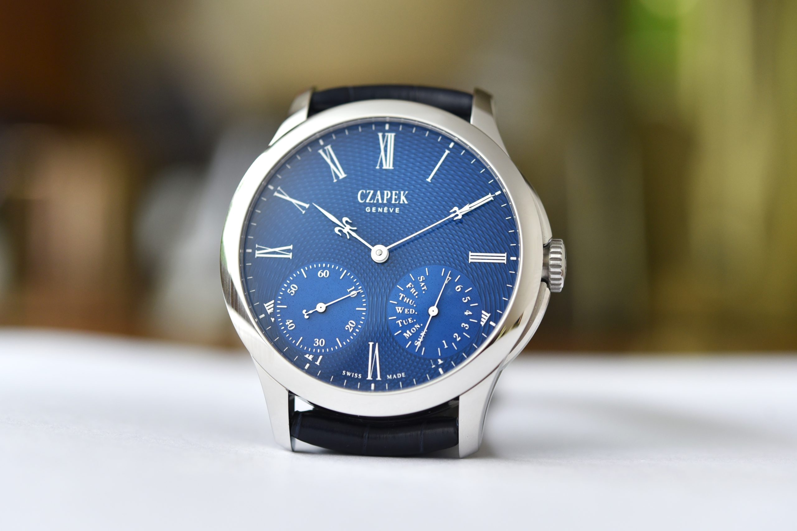 Quai des Bergues Sapphire Blue L