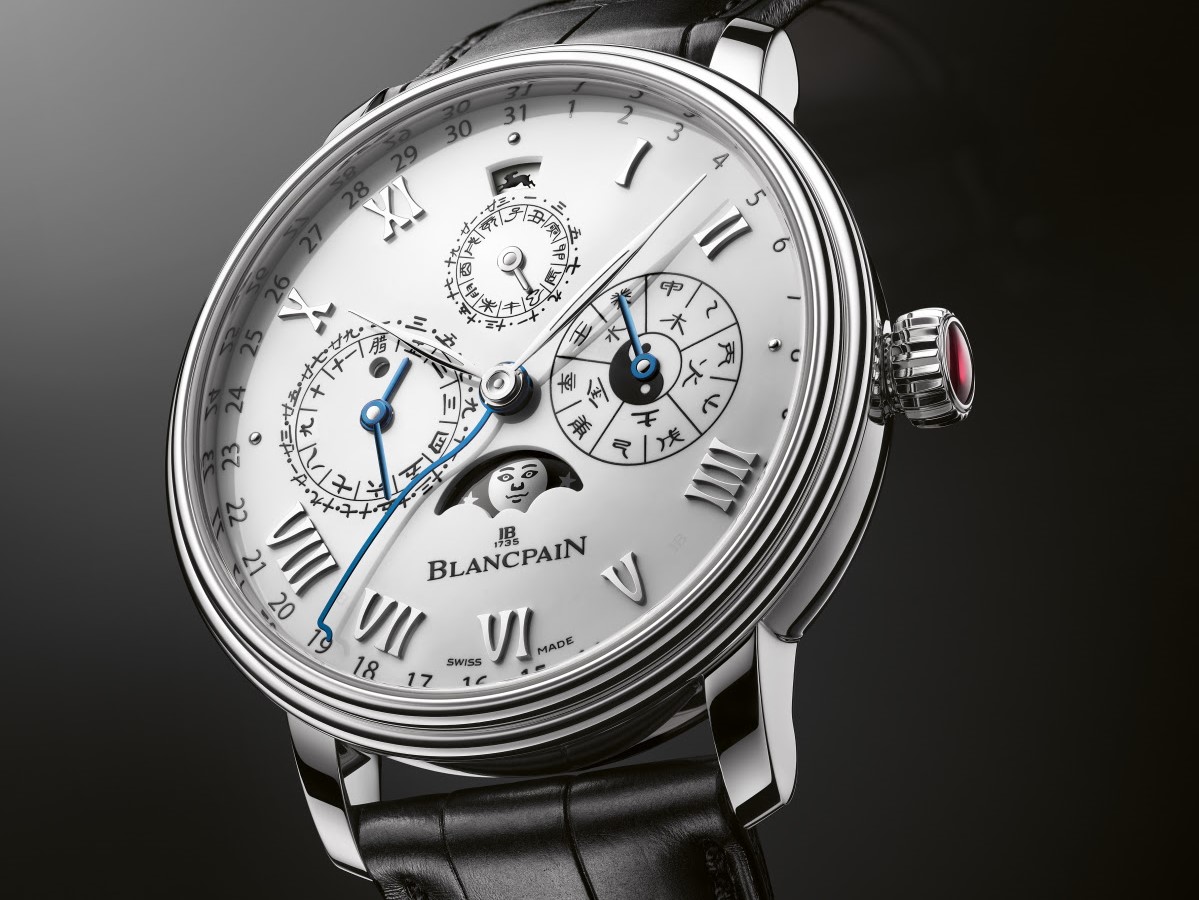The water rabbit stars in the 2023 series of Blancpain’s Traditional ...