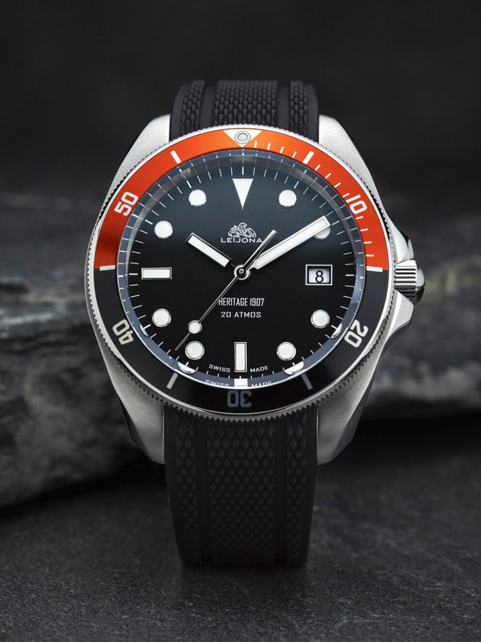 Leijona Divers watch Heritage